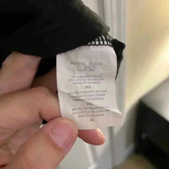 Just My Size Tee Shirt Size 3x - Picture 4 of 5